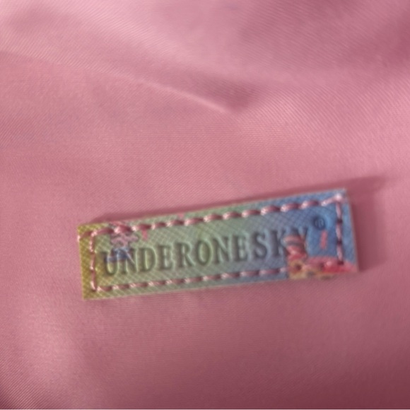 Under One Sky Rainbow Unicorn Backpack with Bow & Pom New with Tag - Picture 6 of 6